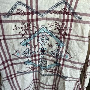 Womens Shyanne button down shirt size small